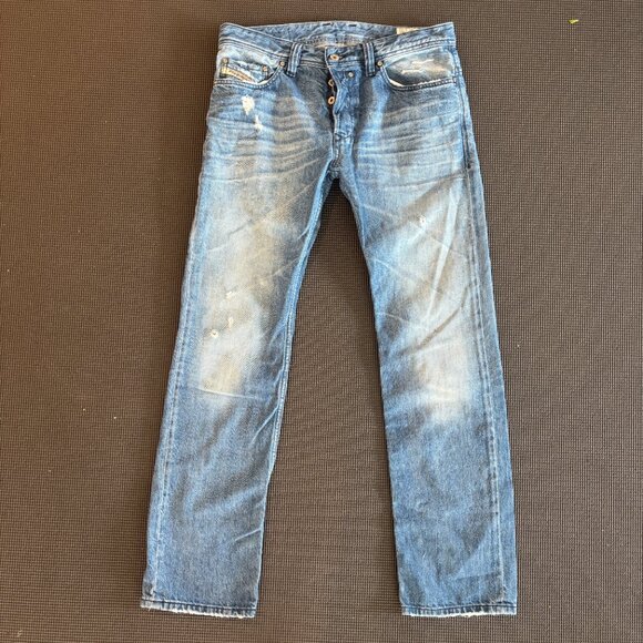 Diesel Safado 008MX Slim Straight Jeans (W30 L30) - Made in Italy - Picture 1 of 9